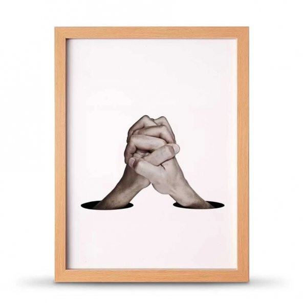 Dayanışma Poster Çerçeve - 30x40 cm Büyük Boy - 4