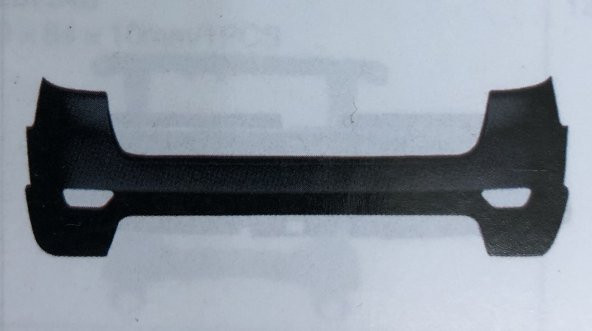 CAPTİVA TAMPON ARKA (C100) ürün görseli