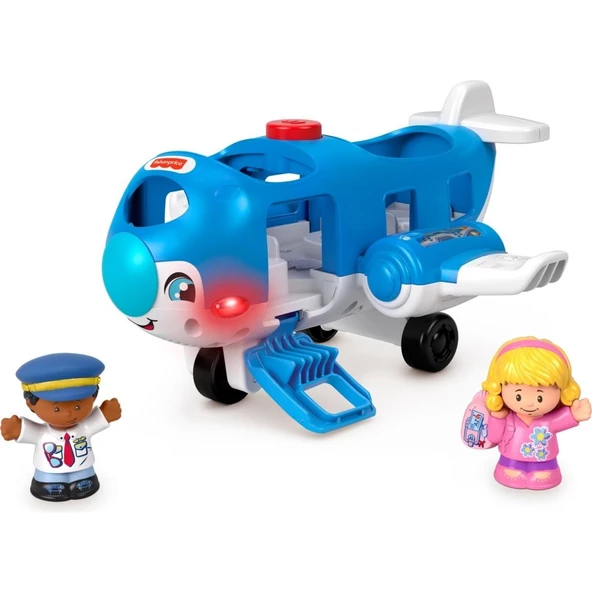 Fisher Price Little People Uçak Yolculuğu HDJ23 Lisanslı Ürün