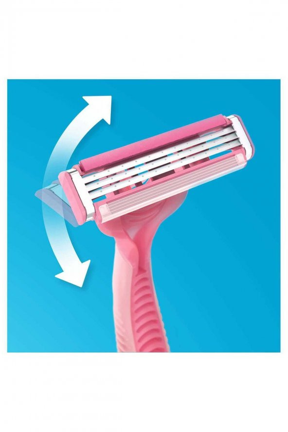 Simply Venus 3 Basic Tıraş Makinesi + 3 Yedek Tıraş Bıçağı 7702018456758 - 3