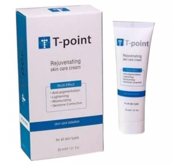 T-Point Çil ve Leke Kremi Cilt Bakım Kremi 30 ml