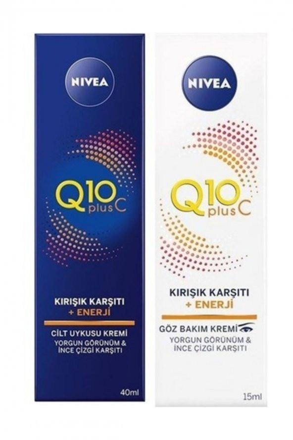 Nfc Q10 Vitamin C Göz Kremi 15ml + Q10 Vitamin Gec