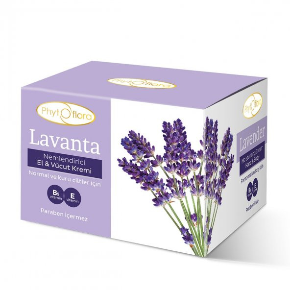 Lavanta Nemlendirici El ve Yüz Kremi