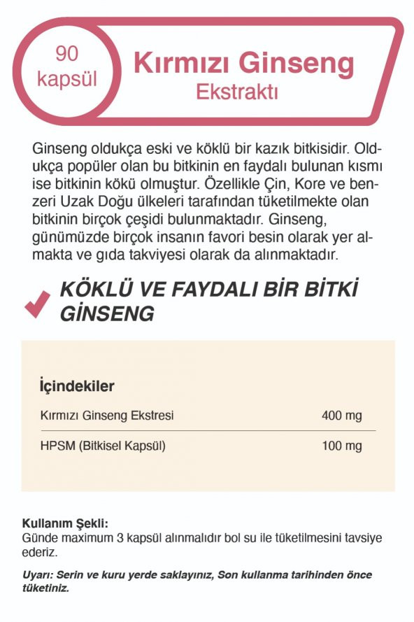 Kırmızı Panax Extract - 4