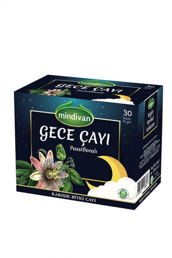 İyi Geceler Çayı ve Passiflora Çarkıfelek Otu Ve Kantaron Ekstreli Kapsül