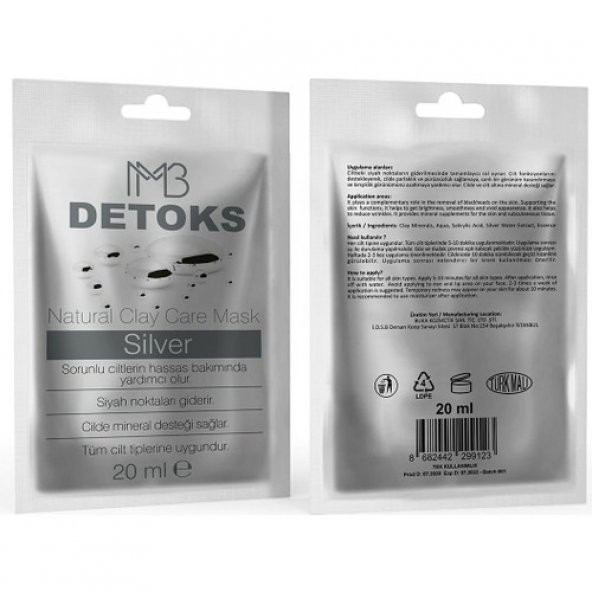 Silver Kil Maske 10 Adet - 2