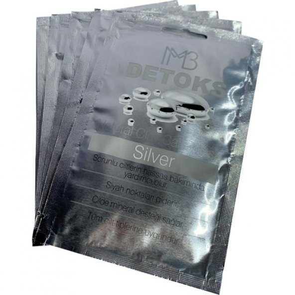 Silver Kil Maske 10 Adet - 3