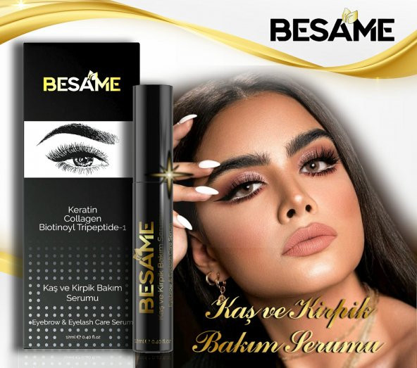 Kaş Ve Kirpik Bakım Serumu - Keratin Collagen - 12 ml - 5