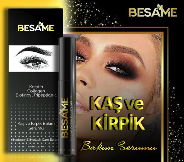 Kaş Ve Kirpik Bakım Serumu - Keratin Collagen - 12 ml - 6