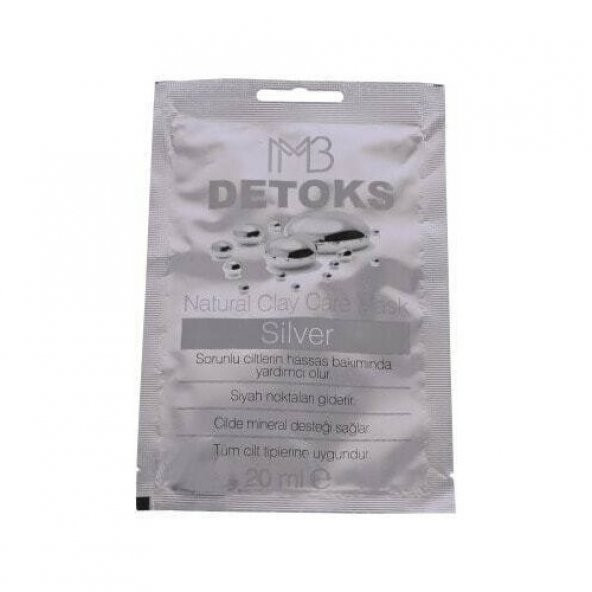 Detoks Silver Maske 24 Adet - 3