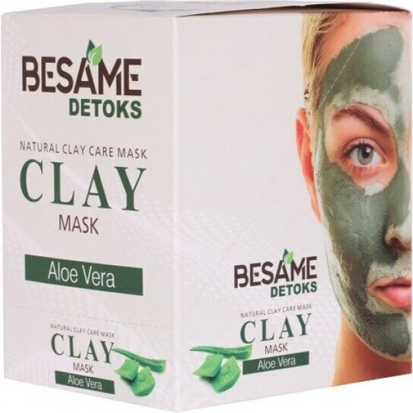 Detoks Aloe Vera Maske 24 Adet