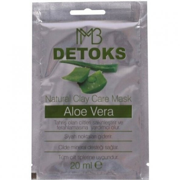 Detoks Aloe Vera Maske 24 Adet - 2
