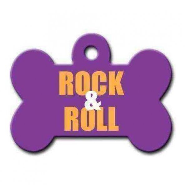 Rock & Roll Kemik Kedi Köpek Künyesi