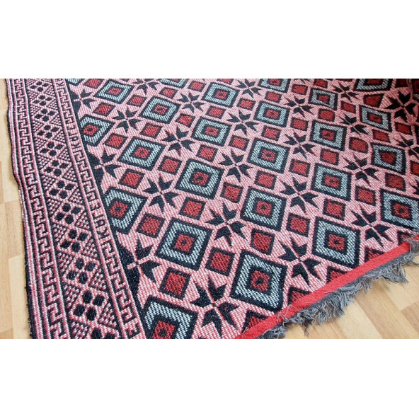 Algelsineve Makine Dokuması Baklava Desenli Kilim - 2