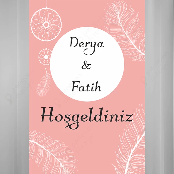 Kişiye Özel Nişan, Kına Gecesi, Düğün Afiş 53