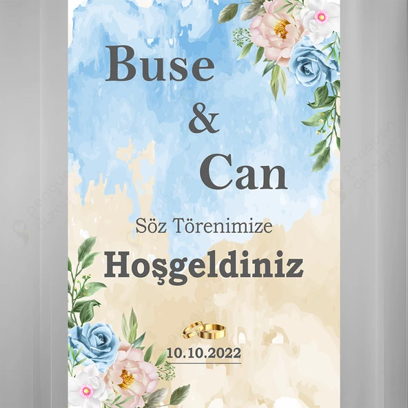 Kişiye Özel Nişan, Kına Gecesi, Düğün Afiş 92