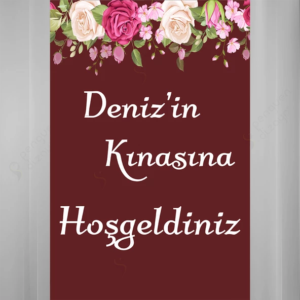 Kişiye Özel Nişan, Kına Gecesi, Düğün Afiş 49