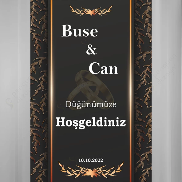 Kişiye Özel Nişan, Kına Gecesi, Düğün Afiş 84