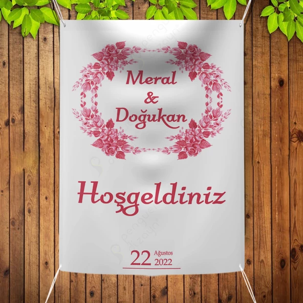 Kişiye Özel Nişan, Kına Gecesi, Düğün Afiş 132