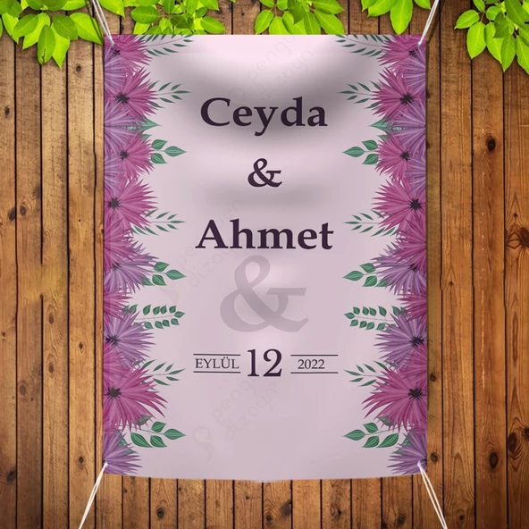 Kişiye Özel Nişan, Kına Gecesi, Düğün Afiş 101