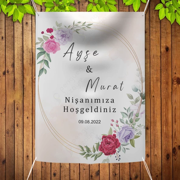 Kişiye Özel Nişan, Kına Gecesi, Düğün Afiş 31