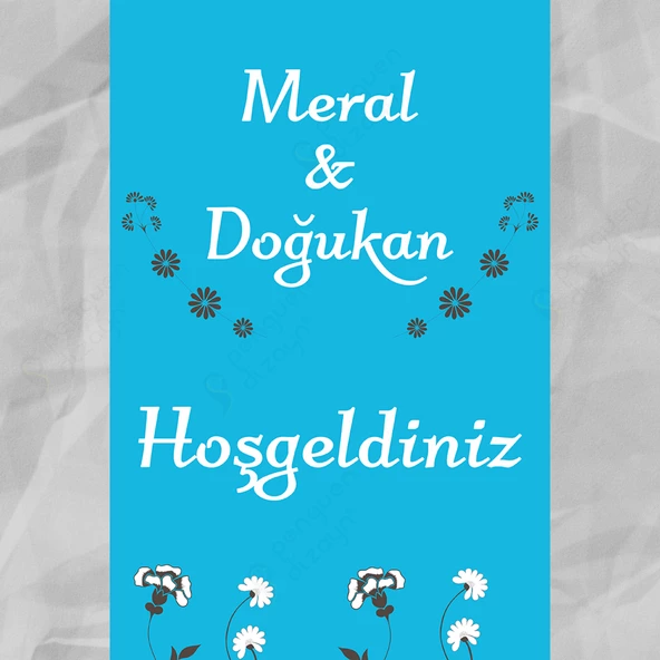 Kişiye Özel Nişan, Kına Gecesi, Düğün Afiş 106
