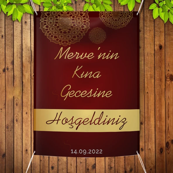 Kişiye Özel Nişan, Kına Gecesi, Düğün Afiş 66 - 1