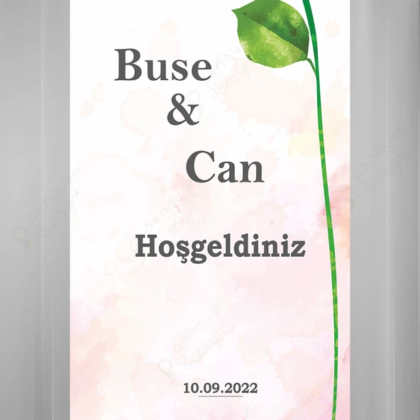 Kişiye Özel Nişan, Kına Gecesi, Düğün Afiş 78