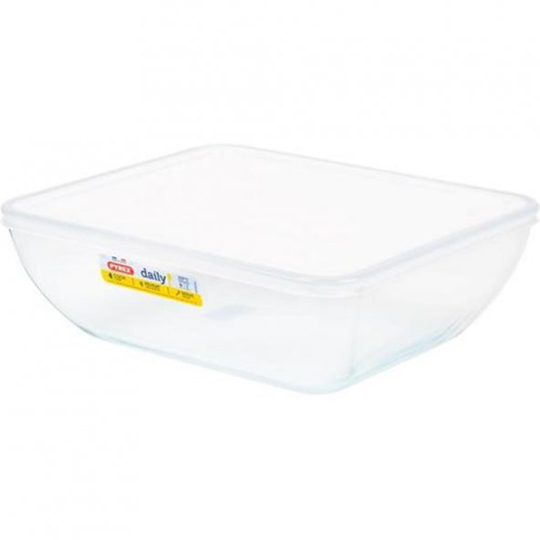 Pyrex Dikdörtgen Fırın Kabı 28x22x9 cm 3,4 Lt.