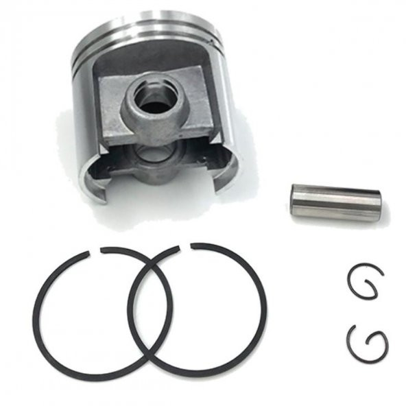 Stihl 08 / TS350 Piston Set Komple 47 mm - Resim 5