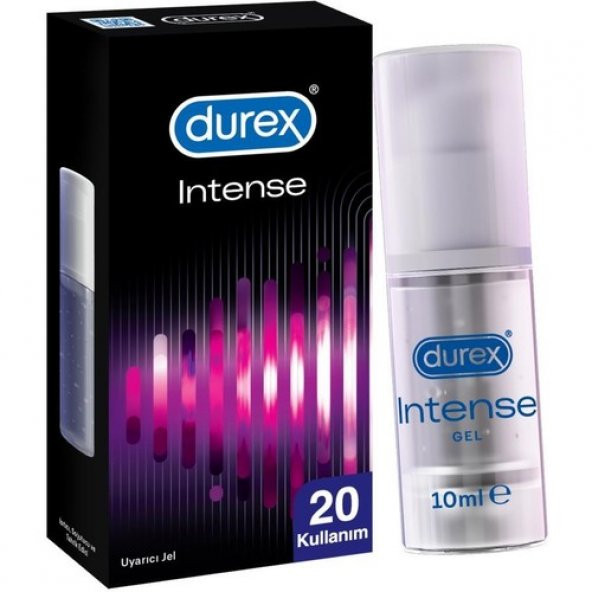 Durex Intense Uyarıcı Jel 10 Ml 20 Kullanım