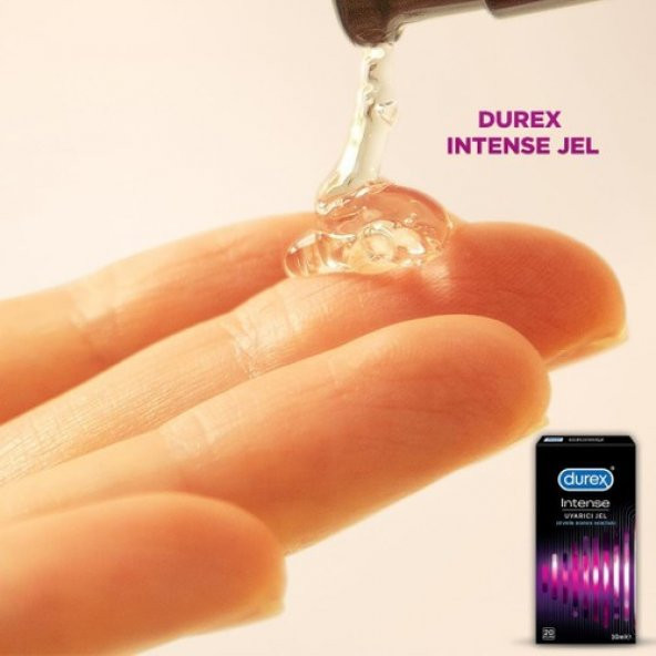 Durex Intense Uyarıcı Jel 10 Ml 20 Kullanım - 6