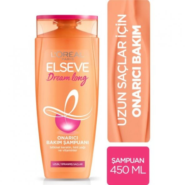 Loreal Paris Dream Long Onarıcı Bakım Şampuanı 450 Ml