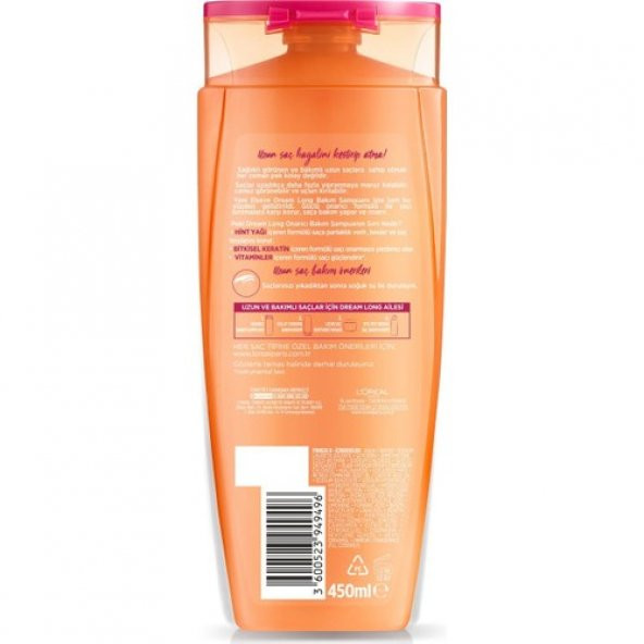 Loreal Paris Dream Long Onarıcı Bakım Şampuanı 450 Ml - 3