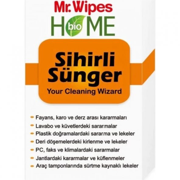 Mr. Wipes Sihirli Sünger