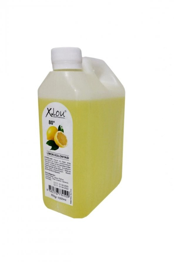 Limon Kolonyası 80 ° 1 Lt