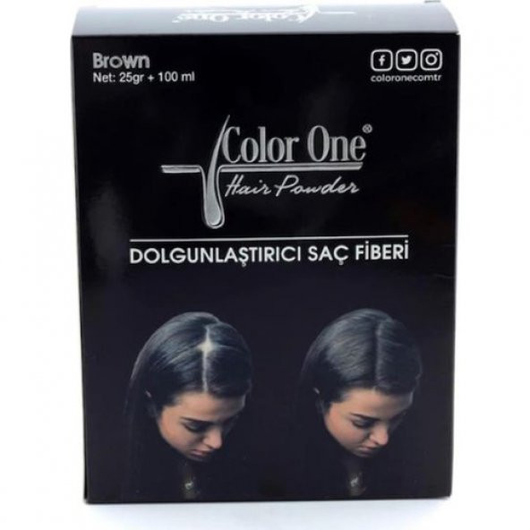 Saç Pudrası - Color One Hair Powder Brown 8681695317202