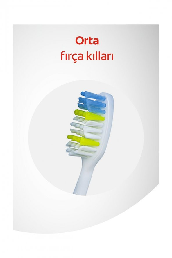 Extra Clean Dil Temizleyicili Arka Dişlere Uzanan Orta Diş Fırçası 2li - 3