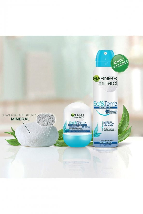 Kadın Anti -Perspirant Saf & Temiz Roll-On Deodorant 50 ml 3600542035149 - 7