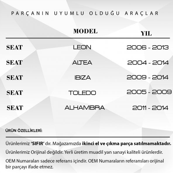 Volkswagen Passat Golf Jetta Tiguan için Cam Açma Düğmesi Kapağı - 3