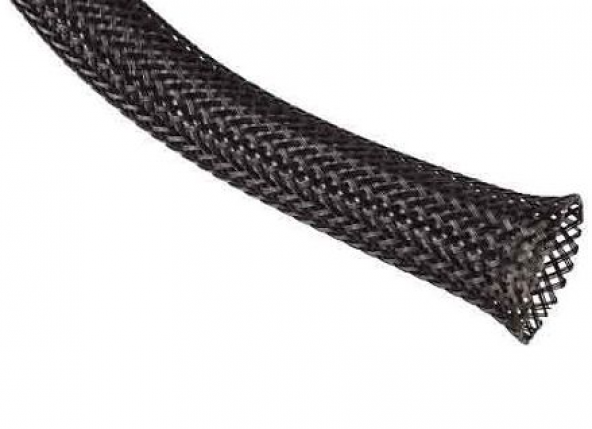 3 MM SİYAH ÖRGÜLÜ KABLO ÇORABI 100 METRE