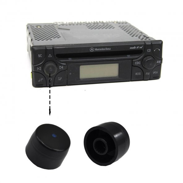 Mercedes Audio 10 için CD Radyo Düğmesi - 3