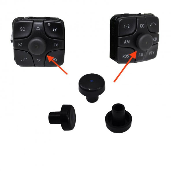 Mercedes Audio 10 için Radyo Düğmesi Becker BE4400 BE4500 BE3210 - 3