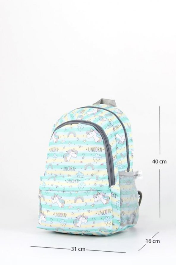 Cambridge Polo Club Üçlü Okul Çanta Seti PLCAN2079-322 Unicorn - 6