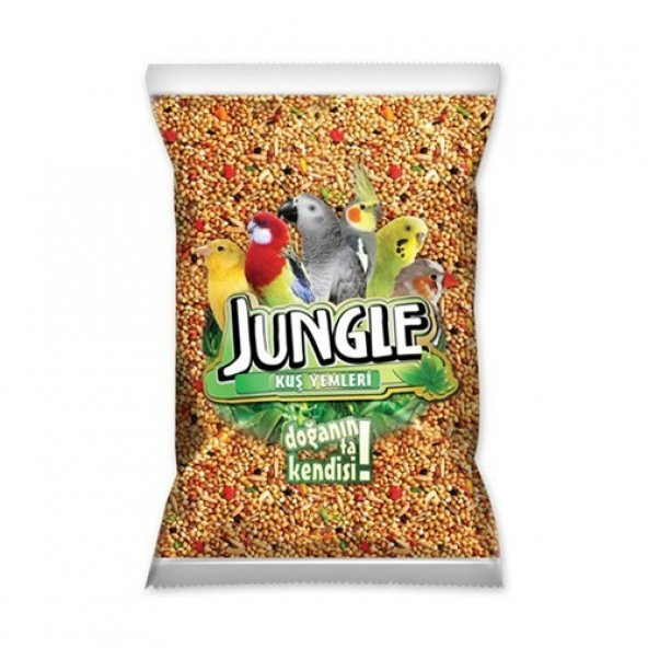 Jungle Poşet Muhabbet Kuşu Yemi 1 Kg