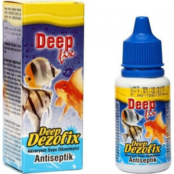 Deep Dezofix Antiseptik Akvaryum Su Hazırlayıcı 30 Ml