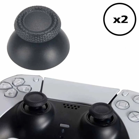 2 ADET Playstation 5 İçin Analog Başlık PS5 Topuz Kol Tamiri PS5 Uyumlu Yedek Parça Analog Cap ürün görseli