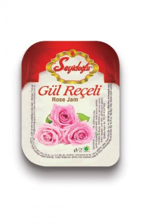 Kahvaltılık Gül Reçeli 15 Gr Piknik Koli içi (100 adet) - 2