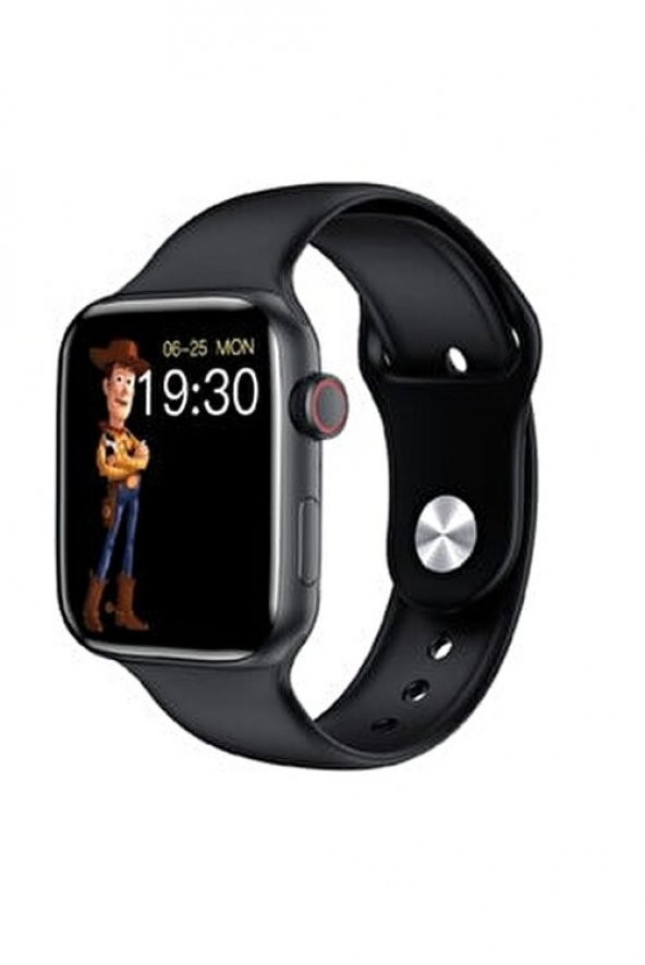 HW22 Plus Siyah Akıllı Saat Black Airpods Pro Kablosuz Bluetooth Kulaklık - 2
