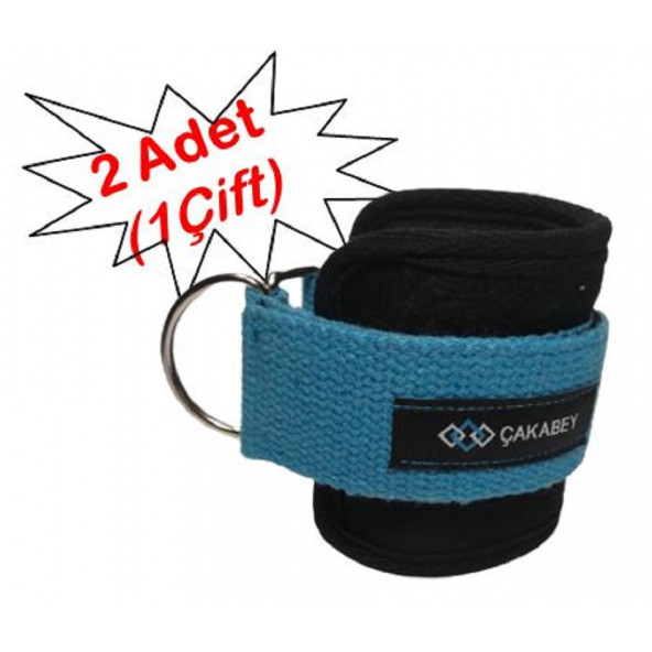 D Ring Fitness Ayak Bileği Ağırlık Çalışma Kemeri 1 çift - 5
